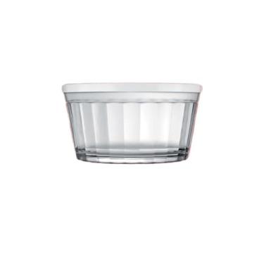 Imagem de Conjunto de tigelas Tigelas de vidro transparente com tampas, com capacidade para 350 ml, 600 ml ou 1000 ml, adequadas para congelamento ou uso no micro-ondas.(1 Tigela 1000ml)