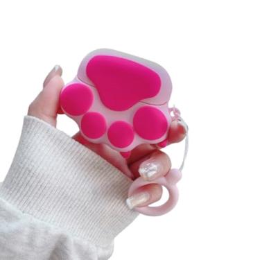 Imagem de GUAYQAT Capa de fone de ouvido para Samsung Galaxy Buds3 FE/Buds 3/Buds 3 Pro, design de padrão engraçado fofo Galaxy Buds 3 Pro, capa de proteção de cabeça de silicone com gancho