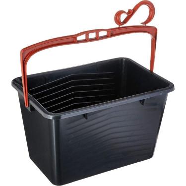 Imagem de Pincéis Atlas 610p Cacamba Para Pintura Preta 10l Atlas