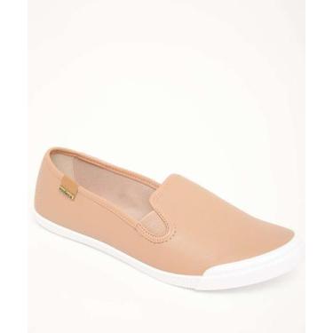 Imagem de Tênis Slip On Feminino Moleca-55119, Bege, 37