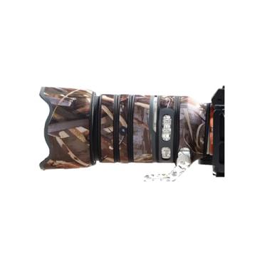 Imagem de Capa de lente para Canon EF 70-200 mm F/2,8 L is II USM Capa de proteção para lente de câmera (cor #Camuflagem de grama murcha - à prova d'água)