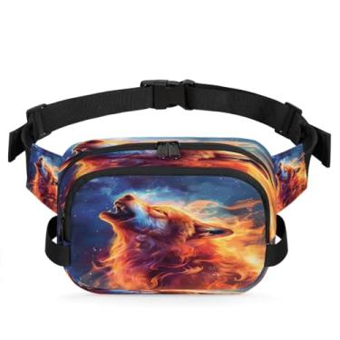 Imagem de Pochete animal dragão oceano legal para mulheres e homens com alça ajustável bolsa de cinto bolsa transversal bolsa de peito bolsa tiracolo bolsa tiracolo, Cor 16