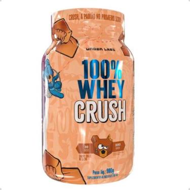 Imagem de 100% Whey Protein Crush Concentrado 900g Under Labz, Doce de Leite