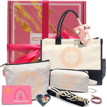 Imagem de GINJKGO Presentes para mulheres – presentes de lua e sol para a mãe, presente de Natal dos namorados para ela, ideias de presente de aniversário de aniversário para irmãs amigas