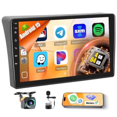 Imagem de Inefala Tela de rádio 4G 64G para Nissan Navara 2006-2012 CarPlay Android 15 IPS tela sensível ao toque 9 polegadas estéreo para carro Android câmera de backup automotivo Bluetooth 5.0 GPS FM RDS EQ