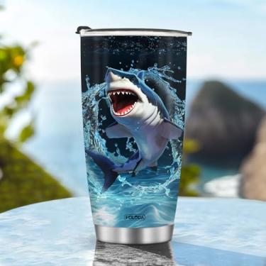 Imagem de Copos isolados de 590 ml, caneca copo de aniversário, presentes de Natal para homens, pai, avô, meninos, filhos, acessórios essenciais de viagem, acessórios indispensáveis com alça gelada, sapo de