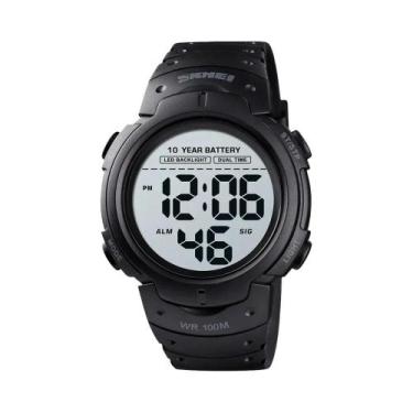 Imagem de Relógio Esportivo Digital Masculino À Prova D'Água Skmei Com Display L