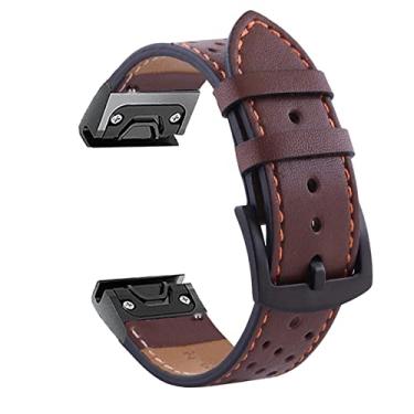 Imagem de TIOYW 22 26mm Canvas Quick Release Watch Strap Para Garmin Fenix 6 6X Pro 5X 5 Plus 3HR 935 S60 MK2 Pulseira Acessório Pulseira (Cor: J, Tamanho: 26mm Descent Mk1)