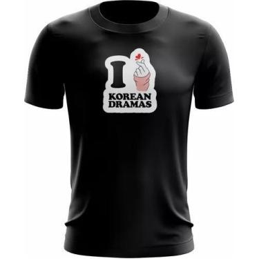 Imagem de Camiseta/camisa Dorama/ Camiseta Blusa Dorama - Dinka, G, Preto