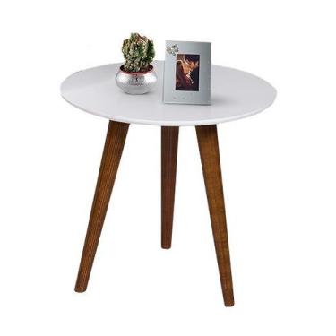 Imagem de Mesa Mesinha Lateral Ou Centro Onix - Essencial Estofados,  OFFWHITE