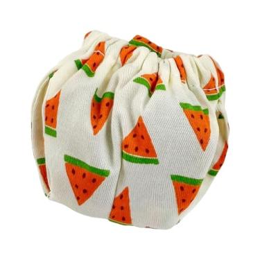 Imagem de MFMEXUL Fraldas para Esquilos, Fraldas para Pequenos Animais de Estimação, com Elástico, Roupa Lavável, Fralda Reutilizável para Porquinho-da-índia, para Esqu, Melancia, M