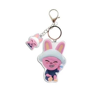 Imagem de Chaveiro Acrílico Fofo Do Anime Stray Kids E Acessórios Para Mochila, 