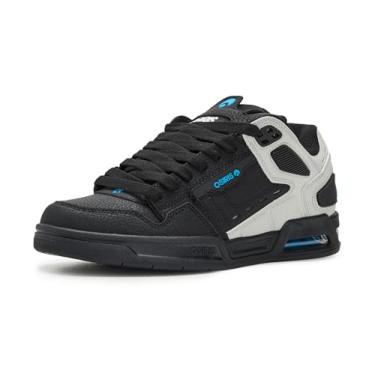 Imagem de Osiris Tênis de skate masculino Peril, preto/cinza/ciano, 12