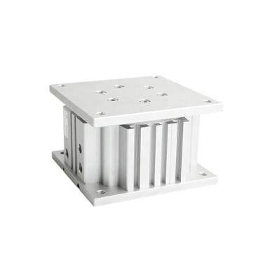 Imagem de Cilindro pneumático de ar de dupla ação de mesa guia MGF40-30 MGF40-50 MGF40-75 MGF40-100(MGF40-75)
