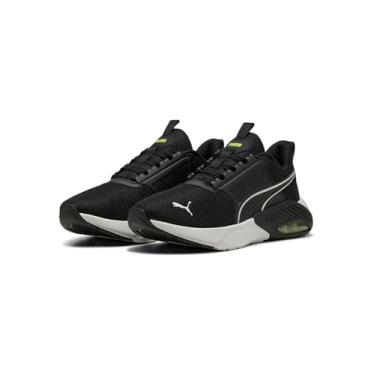 Imagem de PUMA Tênis de corrida de estrada unissex X-Cell Nova Fs, Puma Alerta preto amarelo, 34 BR