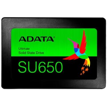 Imagem de SSD Adata Su650 240GB, Leitura 520 MB/s, Gravação 450MB/s - Asu650ss-240gt-r