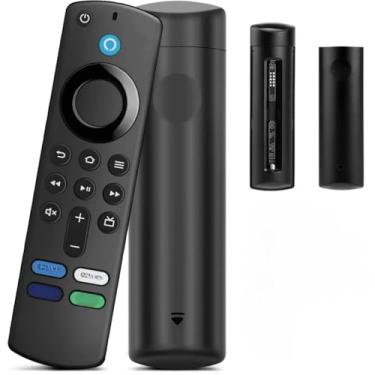 Imagem de Controle Remoto Compatível com Stick Fire com Comando de Voz - Compatível com Modelos Stick Tv e 4k Teclas de Atalho - TODOS OS MODELOS - Linha PREMIUM
