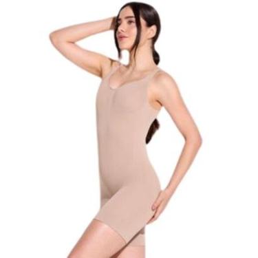 Imagem de Macaquinho Modelador Alças Largas Compressão Média Trifil-Feminino