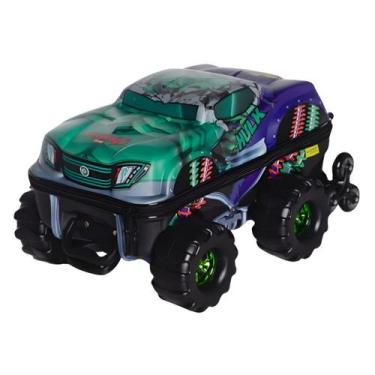 Imagem de Mochila De Carro Hulk Monster Trucks Infantil 3d Impermeável - Diploma