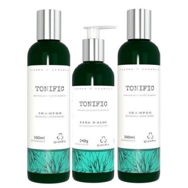 Imagem de Grandha Tonific 2 Shampoo 1 Baba D'Aloe Flores e Vegetais