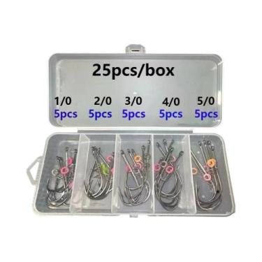 Imagem de 25 Unidades De Iscas De Camarão Com Anzol Traseiro E Mola, Montadas, T