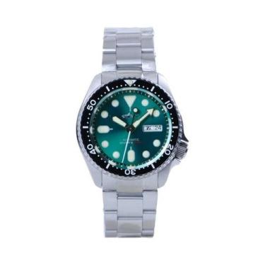 Imagem de Relógio Mecânico Masculino Vintage HEIMDALLR Sharkey SKX007 200M Com C