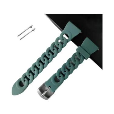 Imagem de Pulseira De 20mm Para Samsung Galaxy Watch 4/5 pro Active 2/3 Gear S3 