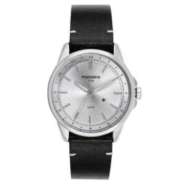 Imagem de Relógio Mondaine Couro Slim Masculino 32946G0MVNO3-Masculino