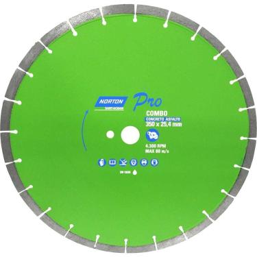 Imagem de Disco Diamantado 350 Mm, Segmentado, Para Asfalto E Concreto, Pro Combo, Norton Ostenvonder