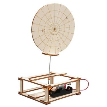 Imagem de Kit de experimentos científicos: detector de radar DIY de madeira para
