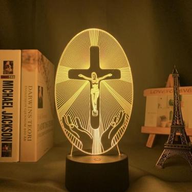 Imagem de Luz noturna 3D Celebrity Acrylic Prince Symbol Touch Control - Taiyuan