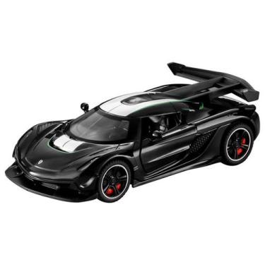 Imagem de Carro de brinquedo Koenigsegg Supercar em escala 1:32 fundido com roda
