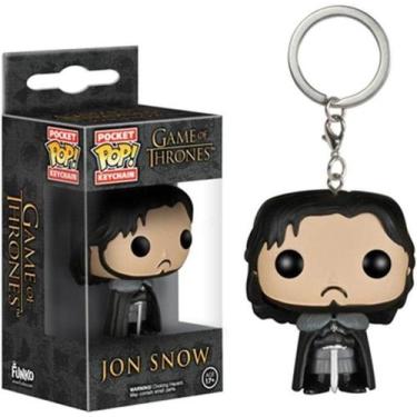 Imagem de Chaveiro Keychain Funko POP - GOT - Game of Thrones - Jon Snow