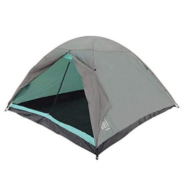 Imagem de Barraca Camping Dome 6 Premium com Cobertura Bel Fix Verde/Cinza