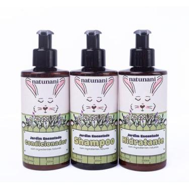 Imagem de Kit Shampoo + Condicionador + Hidratante Veganos Natunani
