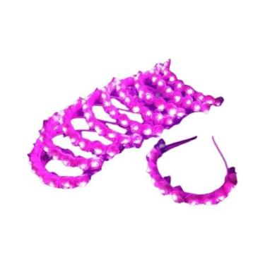 Imagem de Tiara LED Para Meninas Princesas, 5-20 Peças, Coroa De Flores Brilhant