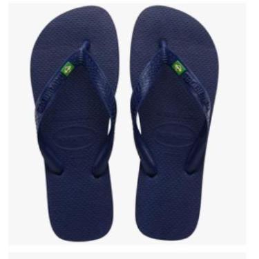 Imagem de Chinelo masc adult havaianas brasil, Marinho, 42