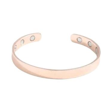 Imagem de Pulseira Magnética De Energia Em Ouro Rosé Para Homens E Mulheres, Joi