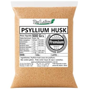 Imagem de PSYLLIUM HUSK FIBRA (100% NATURAL) 500g - PSILLIUM