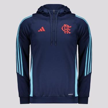 Imagem de Moletom Adidas Flamengo Viagem 2025 Azul-Masculino