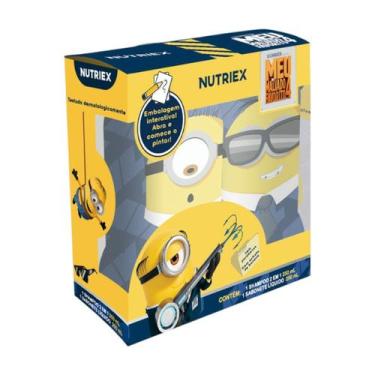 Imagem de Kit Minions Infantil Shampoo 250ml Sab. Liquido 250ml Kids Nutriex