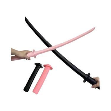 Imagem de Espada Samurai De Brinquedo Impressa Em 3D, Katana Retrátil, Faca De G