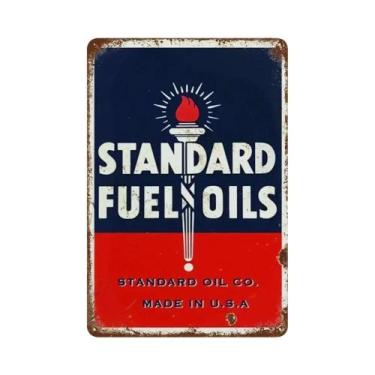 Imagem de Placa De Metal Vintage Para Motocicleta E Carro, Com Temática De Óleo 