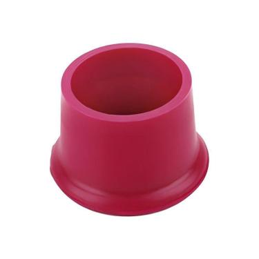 Imagem de Rolha De Silicone Para Vinho Multifuncional Hermética - Vermelha