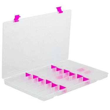 Imagem de Estojo de Pesca EP Fishing para Iscas Artificiais Transparente (22 Div