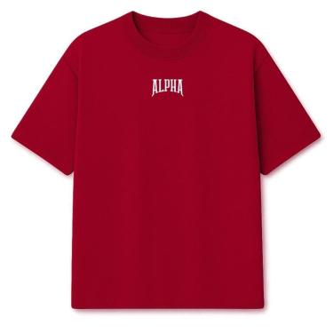 Imagem de Camiseta Oversized Alphaco Legacy Masculina-Masculino