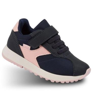 Imagem de Tênis Klin Walk Infantil de Menina Macio Confortável 216134 Cor:216134