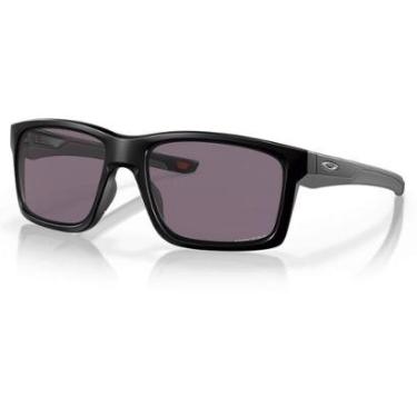 Imagem de Òculos De Sol Oakley Mainlink XL Matte Black Prizm Grey-Masculino