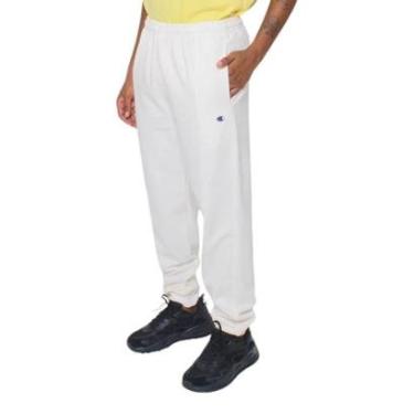 Imagem de Calça Moletom Champion Elástico Masculino Preto-Masculino