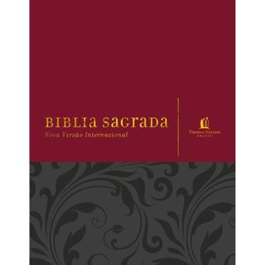 Imagem de Bíblia NVI, Couro Soft, Vermelho, Com Espaço para Anotações, Leitura Perfeita